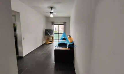Apartamento com 1 dormitório à venda, 58 m² por r$ 270.000,00 - aviação - praia grande/sp
