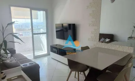 Apartamento com 2 dormitórios à venda, 57 m² por R$ 440.000,00 - Vila Guilhermina - Praia Grande/SP