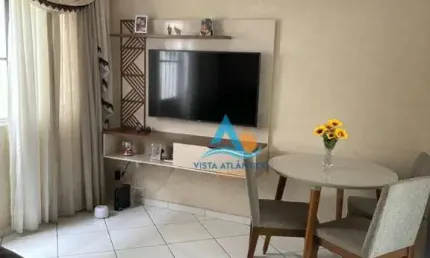 Apartamento com 2 dormitórios à venda, 57 m² por R$ 276.000 - Vila Cascatinha - São Vicente/SP