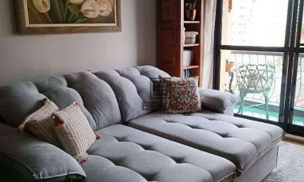 Apartamento com 3 dormitórios para alugar, 81 m² por r$ 7.125/mês - jardim da glória - são paulo/sp