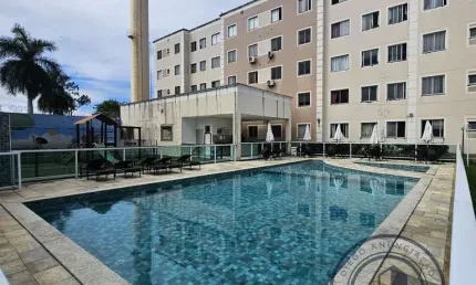 Apartamento para Locação em Lauro de Freitas, Caji, 2 dormitórios, 1 banheiro, 1 vaga