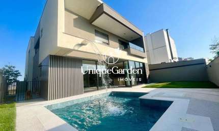 Casa de alto padrão à venda em Condomínio Alphaville II em São José dos Campos-SP: 5 quartos, 5 suítes, 3 salas, 6 banheiros, 4 vagas, 426m².
