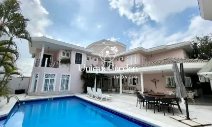 Imponente casa em condomínio à venda no Jardim das Colinas, São José dos Campos-SP: 4 quartos, 4 suítes, 3 salas, 6 banheiros, 3 vagas, 598m².