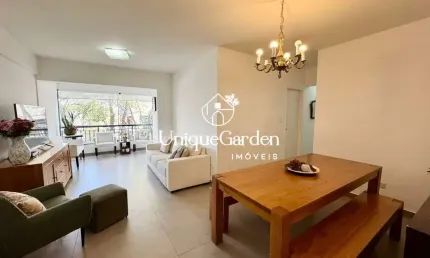 Apartamento no grand classique aquarius : 4 quartos, 3 suítes, 2 salas, 1 banheiro, 2 vagas, 106m² - são josé dos campos