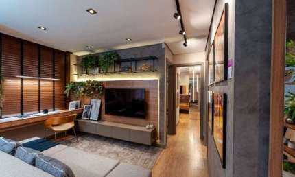 Lindo apartamento no Bairro Portão com Água Verde