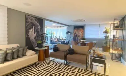 Apartamento à venda com 309m2, 4 dormitórios sendo 4 suítes e 3 vagas no edf. portal do parnamirim,