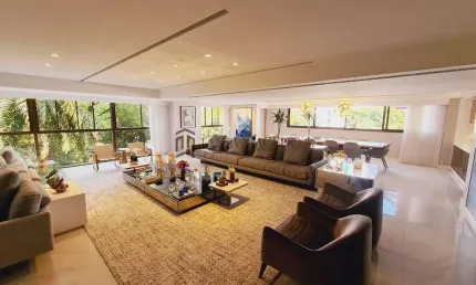 Apartamento à venda com 312m², 5 dormitórios sendo 4 suítes e 3 vagas no Edf. Central Park Jaqueira