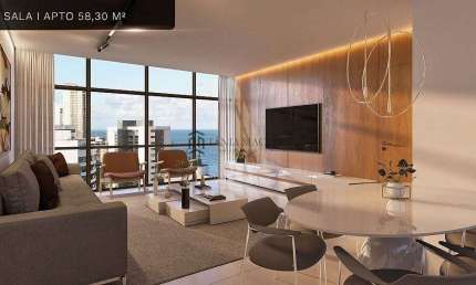 Apartamento à venda, a partir de 35.75m² ,1 dormitório com suíte, Boa Viagem, Recife, PE