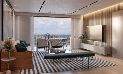 Apartamentos à venda com 141,25m², 3 dormitórios, sendo 3 suítes, 01 bwc social, cozinha com área d