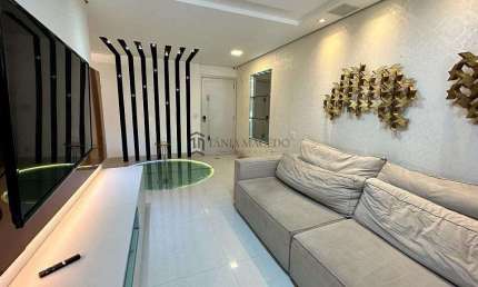 Apartamento à venda com 198m², 3 dormitórios sendo 2 suítes, mobiliado, área de fitness, área verde