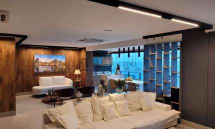 Apartamento à venda com 171m², 3 suítes, 4 banheiros, mobiliado,  espaço gourmet, espaço jardinado,