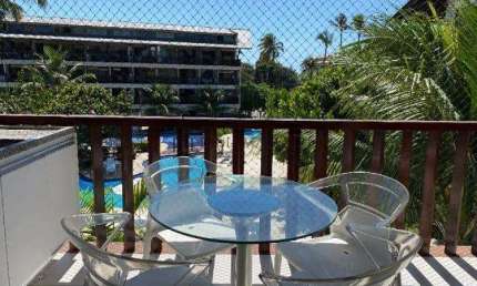 Flat à venda com 82m², Decorado, Varanda, 2 dormitórios sendo 1 suíte, Porto de Galinhas, Ipojuca,