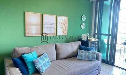 Flat à venda com 63,90m², 2 dormitórios, sendo 1 suíte, sala para dois ambientes, wc social, cozinh