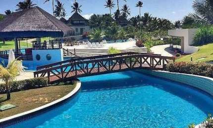 Flat à venda com 46m², 1 dormitório com suíte, Varanda, vista para o mar, piscina,  Muro Alto, Ipoj
