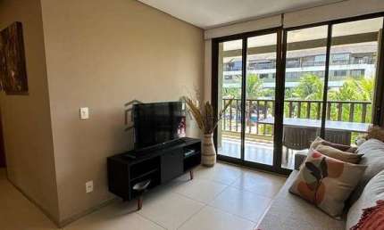 Apartamento à venda com 60,23m², 2 dormitórios, sendo 1 suíte, sala, cozinha, Muro Alto, Ipojuca, P