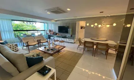 Apartamento à venda, Decorado e Mobiliado, 4 suites, com 158², condomínio clube em Apipucos, Recife