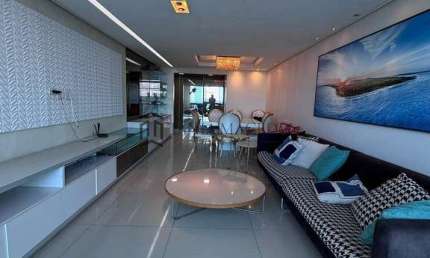 Apartamento à venda com 120m², 3 dormitórios sendo 1 suíte, todos vista mar, 1 vaga, Boa Viagem, Re
