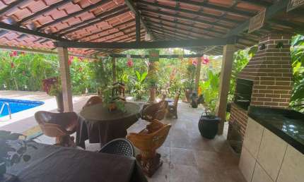 Casa à venda,Condominio Privê Portal de Aldeia, 6 Dormitórios sendo 4 suites, Piscina privativa e á