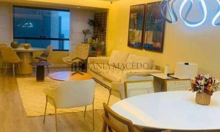 Apartamento à venda,4 Dormitórios sendo 2 suites, 140 m² de área útil, lazer-  Boa Viagem, Recife,