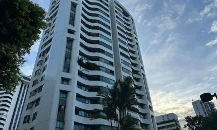 Apartamento alto padrão, 4Suites, excelente lazer, para venda e locação, Tamarineira, Recife, PE