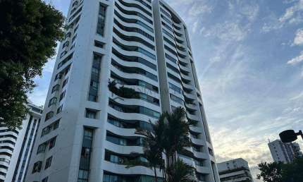 Apartamento alto padrão, 4Suites, excelente lazer, para venda e locação, Tamarineira, Recife, PE