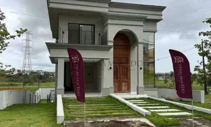 Casa Neoclássica, Alphaville PE 2, 4 Suites, piscina privativa, área gourmet à venda, Vargem Fria,