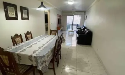 Apartamento com 3 quartos para alugar na Enseada, Guarujá 