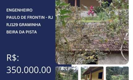 Chácara / sítio com 3 quartos à venda na Estrada RJ-121, Graminha, Engenheiro Paulo de Frontin