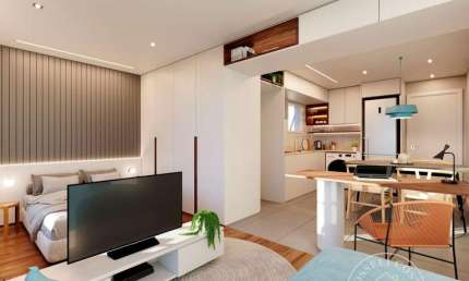 Kitnet / Stúdio à venda na Rua Treze de Maio, 345, Centro, Caxias do Sul, 32 m2 por R$ 235.000