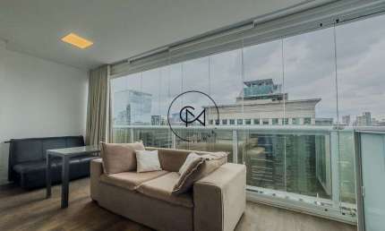Apartamento para Alugar no Itaim Bibi, SP – 1 suíte, 1 vaga, 54 m2, Mobiliado