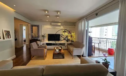 Apartamento para Venda na Vila Romana, SP – Cond. Clube, 180m2,  2 sts; 3 vagas