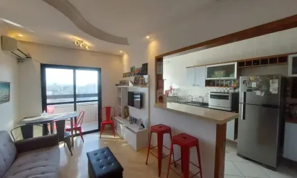 Apartamento com 1 quarto para alugar na Avenida Marechal Mallet, 1767, Canto do Forte, Praia Grande