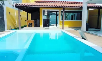 Casa em condomínio fechado com 3 quartos para alugar na Condomínio Aquavile Arembepe, 43, Arembepe (Abrantes), Camaçari