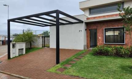 Casa em Condomínio para Locação em Jaguariúna, Reserva das Flores, 3 dormitórios, 1 suíte, 3 banheiros, 2 vagas