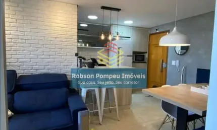 Oportunidade Apartamento à venda com 55m² com suíte e ar condicionado, Parque Continental I, Guarul