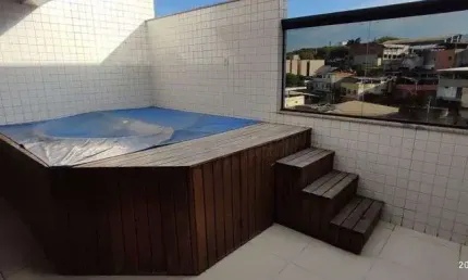 Cob. Bairro Veneza. Ofurô, Área Gourmet, Banheira de hidromassagem. Perto do centro de Ipatinga