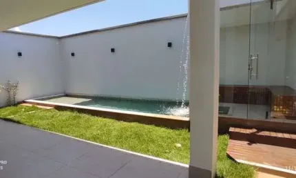 Casa Bairro Residencial Bethania. Cód. K202. Quintal, Sauna Piscina com cascata. Região de Ipatinga