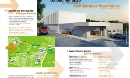 GALPÃO INDUSTRIAL PARA VENDA E LOCAÇÃO, BELA VISTA, MACAÉ