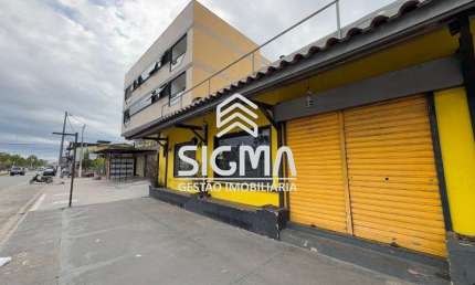 Ponto comercial com 6 salas para alugar na Avenida Evaldo Costa, s/n, Sol e Mar, Macaé por R$ 10.500