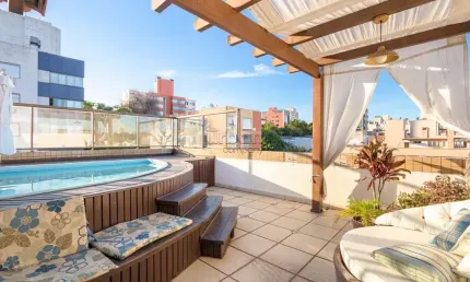 Cobertura com 2 quartos à venda na Rua Ferreira Viana, 763, Petrópolis, Porto Alegre por R$ 1.100.000