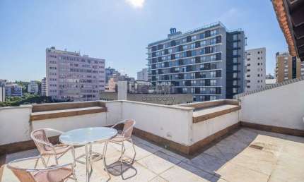 Cobertura com 1 quarto à venda na Rua Felipe Neri, 244, Mont Serrat, Porto Alegre por R$ 550.000