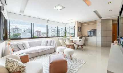 Apartamento com 3 quartos à venda na Rua Atanásio Belmonte, 515, Boa Vista, Porto Alegre por R$ 636.900