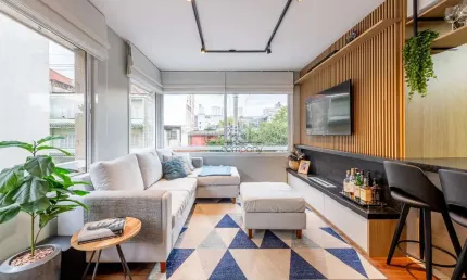 Apartamento com 2 quartos à venda na Rua Hugo Ribeiro, 41, Menino Deus, Porto Alegre por R$ 734.000
