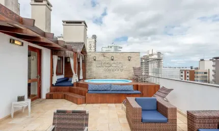 Cobertura com 3 quartos à venda na rua cabral, 1600, bela vista, porto alegre por r$ 1.960.000