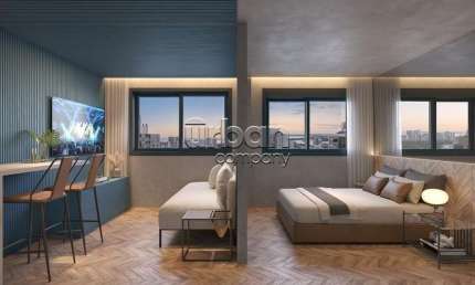 Loft com 1 quarto à venda na Rua General João Telles, 115, Bom Fim, Porto Alegre por R$ 499.000
