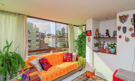 Cobertura com 3 quartos à venda na Rua Vicente da Fontoura, 1993, Rio Branco, Porto Alegre por R$ 1.099.000