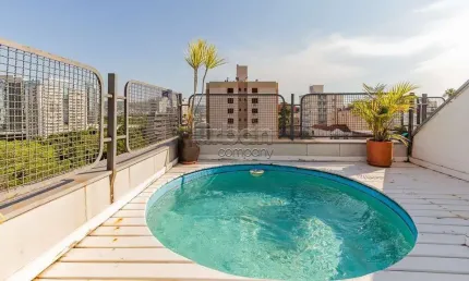 Cobertura com 3 quartos à venda na Rua Heretiano Rocha, 76, Petrópolis, Porto Alegre por R$ 1.277.000