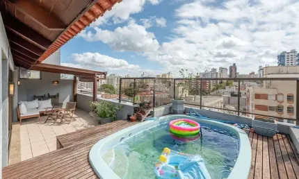 Cobertura com 2 quartos à venda na Rua Casemiro de Abreu, 310, Bela Vista, Porto Alegre por R$ 1.300.000