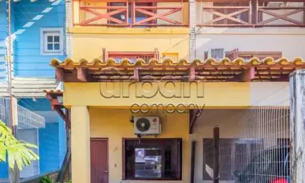 Casa em condomínio fechado com 3 quartos à venda na rua luiz fontoura júnior, 88, jardim planalto, porto alegre por r$ 400.000