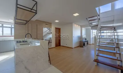 Cobertura com 3 quartos à venda na avenida general barreto viana, 107, chácara das pedras, porto alegre por r$ 1.690.000